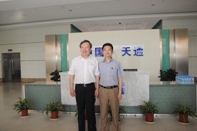 2012年，時(shí)任浙江省委副書(shū)記、省長(zhǎng)夏寶龍視察天通