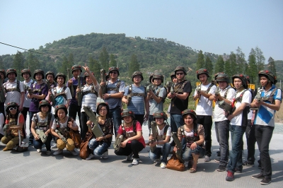 五四青年節(jié)，團(tuán)委組織野CS活動(dòng)